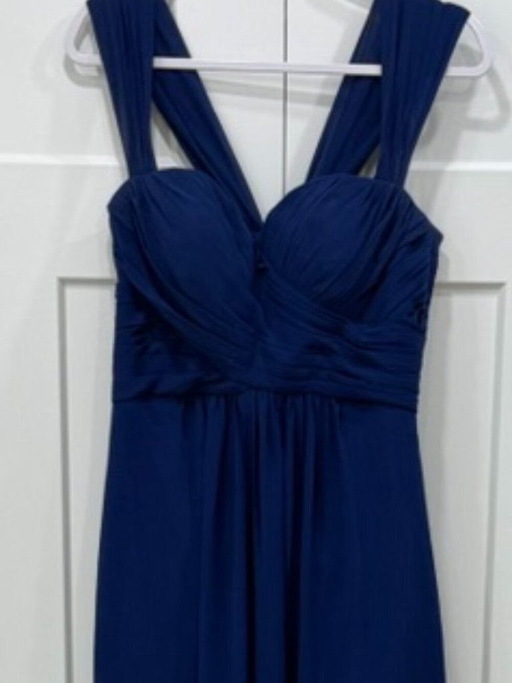 Bill Levkoff Size 8  Blue Formal Prom Wedding Bridesmaid Party